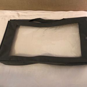 Thirty-One deluxe utility tote lid in gray. NWOT